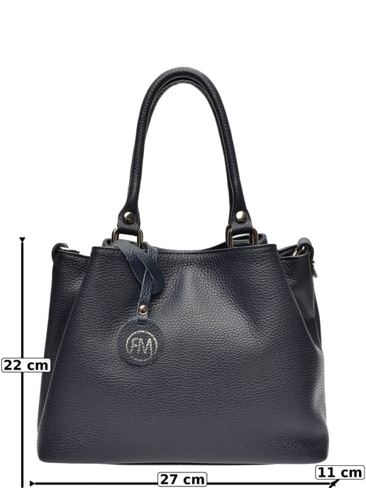 Roberta M Blau Rindsledertasche - Image 6