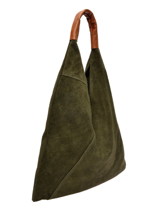 Anna Luchini Grün Rindsledertasche - Image 2
