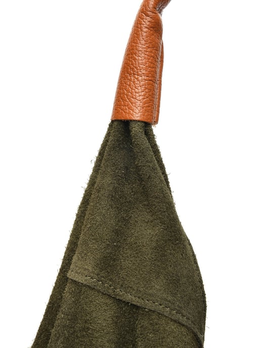 Anna Luchini Grün Rindsledertasche - Image 3
