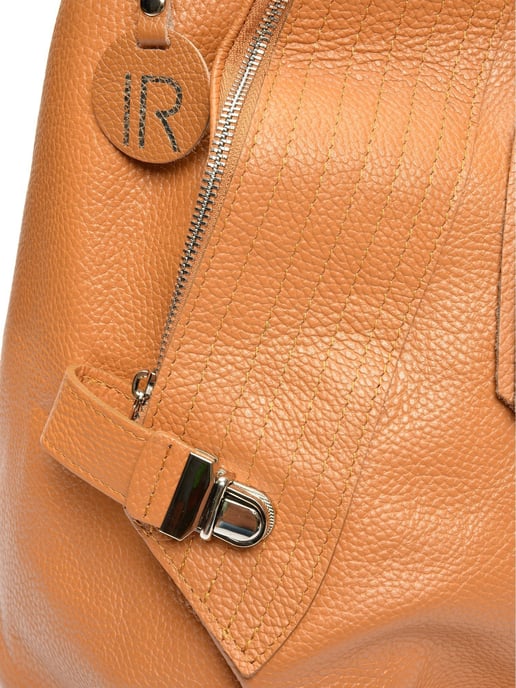 Isabella Rhea Braun Rindsledertasche - Image 3
