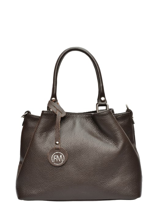 Roberta M Kastanienbraun Rindsledertasche - Image 1
