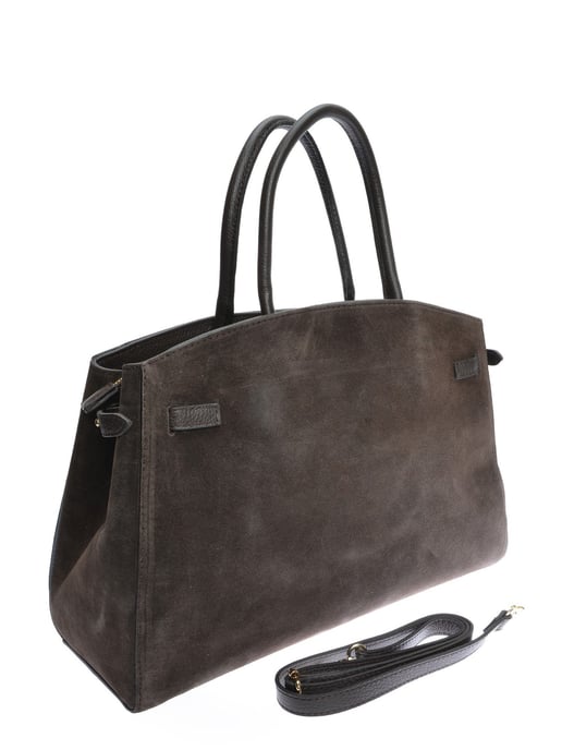 Isabella Rhea Kastanienbraun Rindsledertasche - Image 2