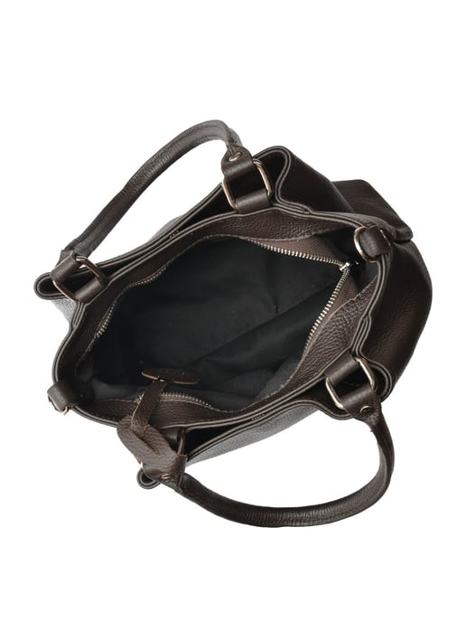 Roberta M Kastanienbraun Rindsledertasche - Image 4
