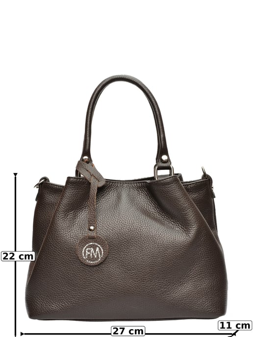 Roberta M Kastanienbraun Rindsledertasche - Image 6