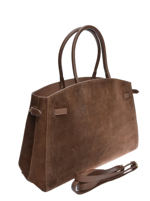 Isabella Rhea Kastanienbraun Rindsledertasche - Image 2