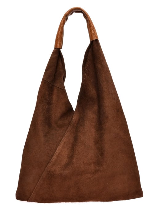 Anna Luchini Kastanienbraun Rindsledertasche - Image 1