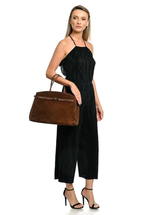 Isabella Rhea Kastanienbraun Rindsledertasche - Image 5