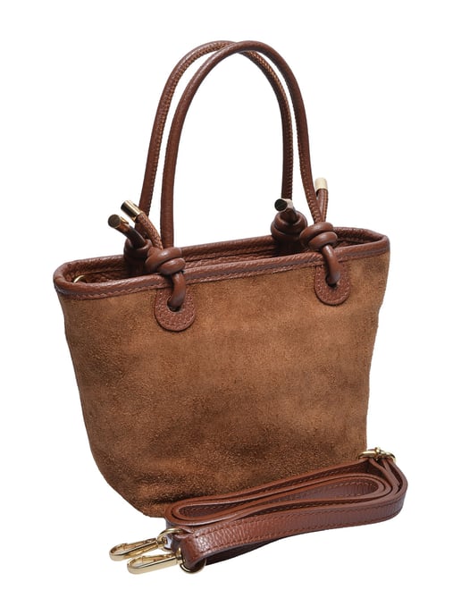 Luisa Vannini COGNAC Rindsledertasche - Image 2