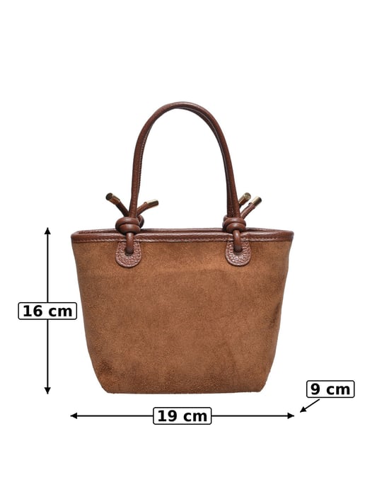 Luisa Vannini COGNAC Rindsledertasche - Image 5