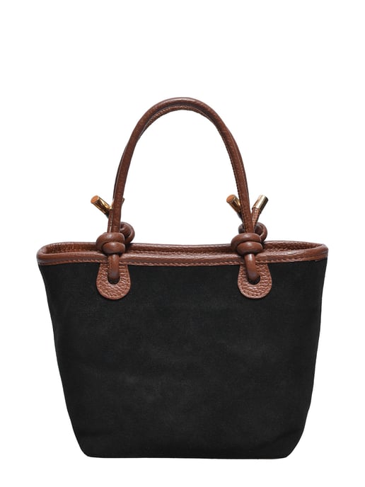 Luisa Vannini SCHWARZ Rindsledertasche - Image 1