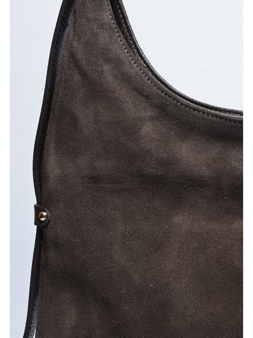 Luisa Vannini Zweifarbig Rindsledertasche - Image 3