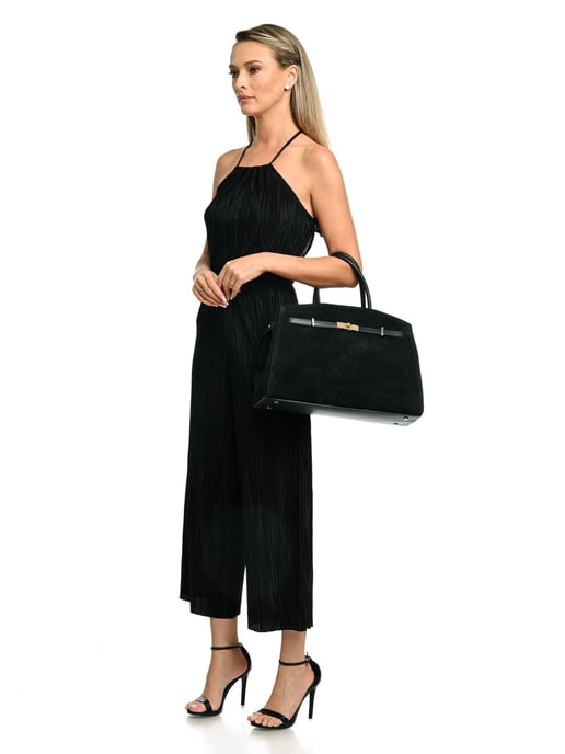 Isabella Rhea Schwarz Rindsledertasche - Image 5