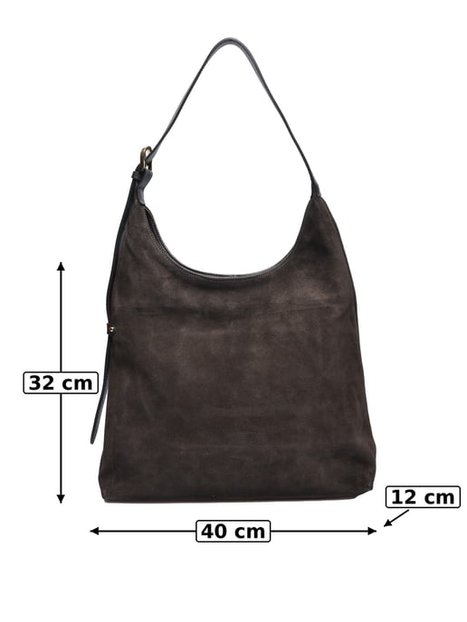 Luisa Vannini Zweifarbig Rindsledertasche - Image 5