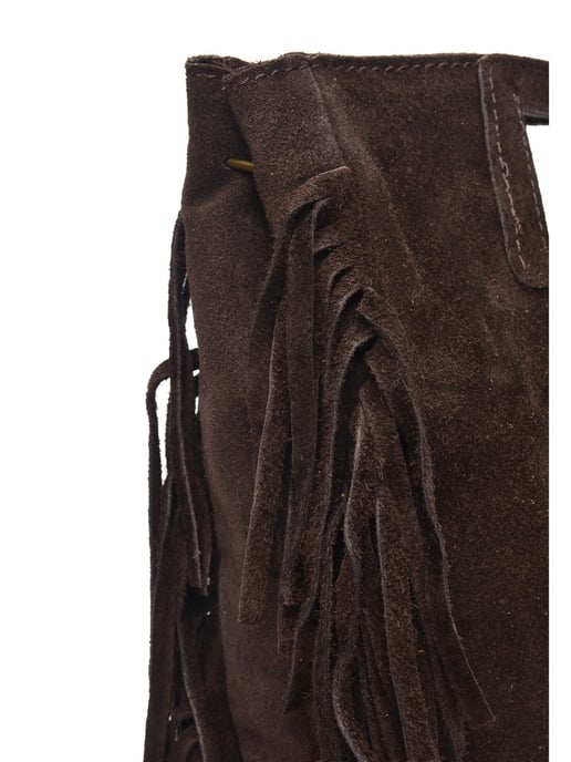 Anna Luchini Kastanienbraun Rindsledertasche - Image 3