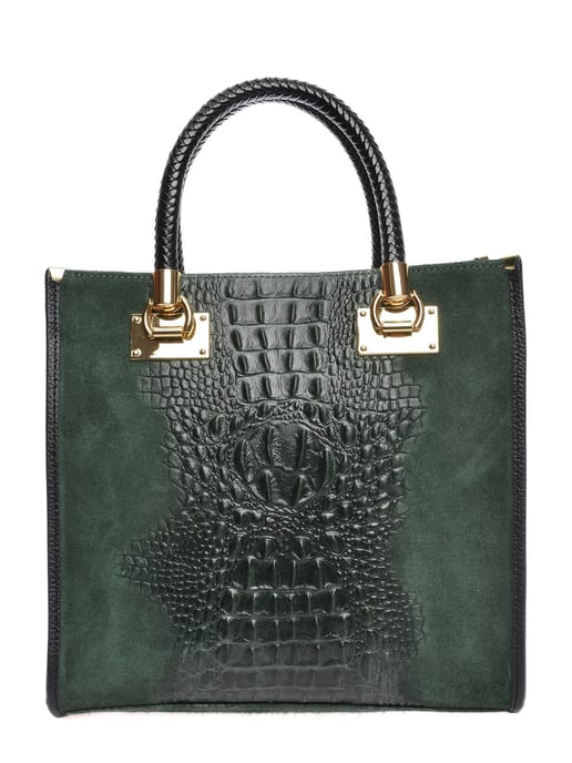 Roberta M Grün Rindsledertasche - Image 6