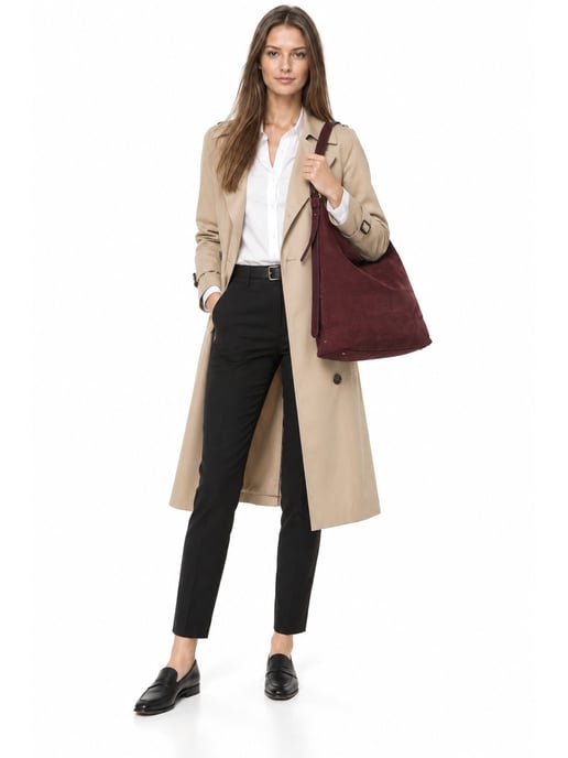 Luisa Vannini WEIN Rindsledertasche - Image 6