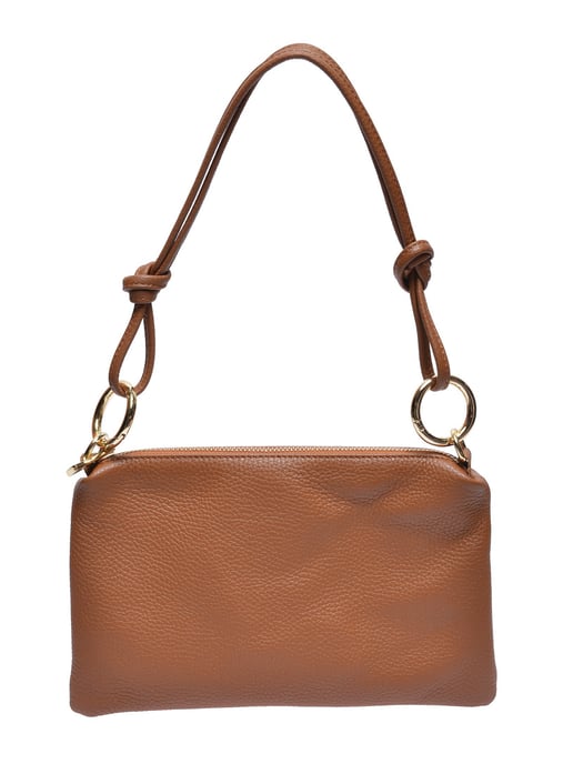 Anna Luchini Braun Rindsledertasche - Image 1