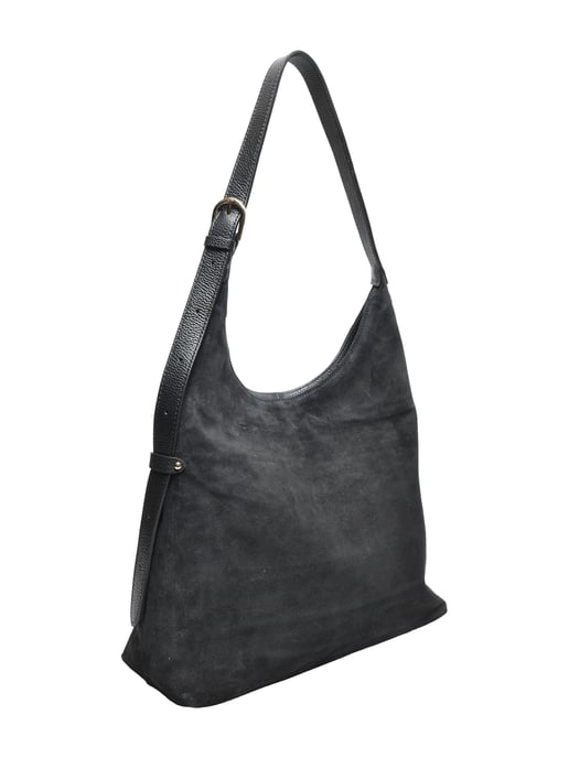 Luisa Vannini Schwarz Rindsledertasche - Image 2