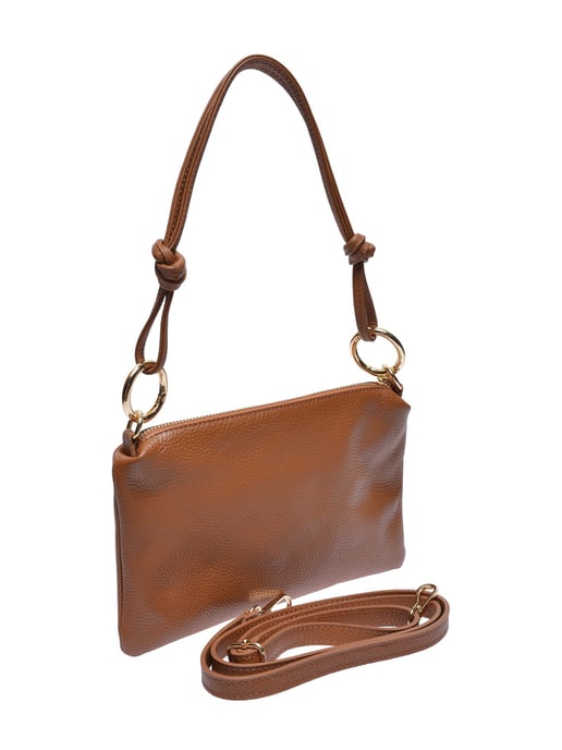 Anna Luchini Braun Rindsledertasche - Image 2