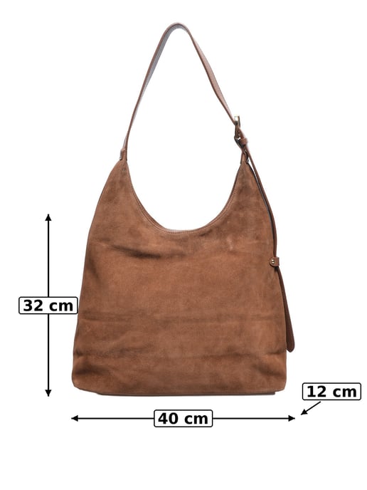 Luisa Vannini BROWN Rindsledertasche - Image 5
