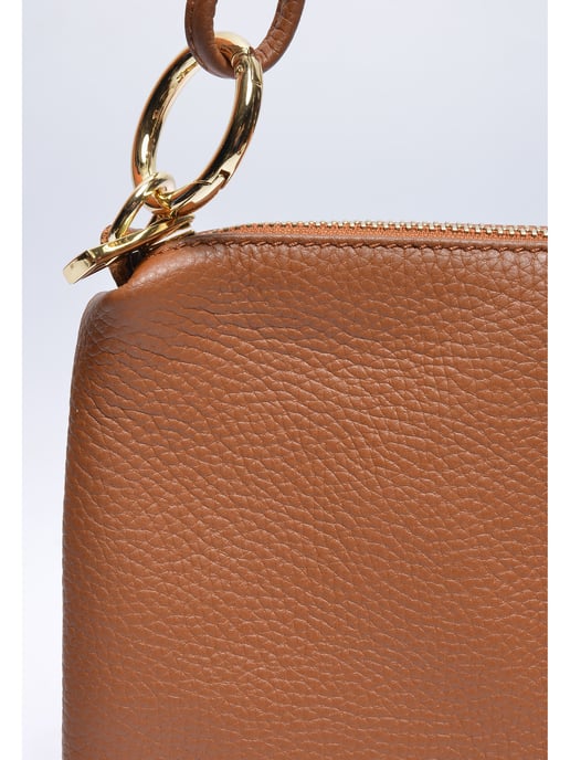 Anna Luchini Braun Rindsledertasche - Image 3