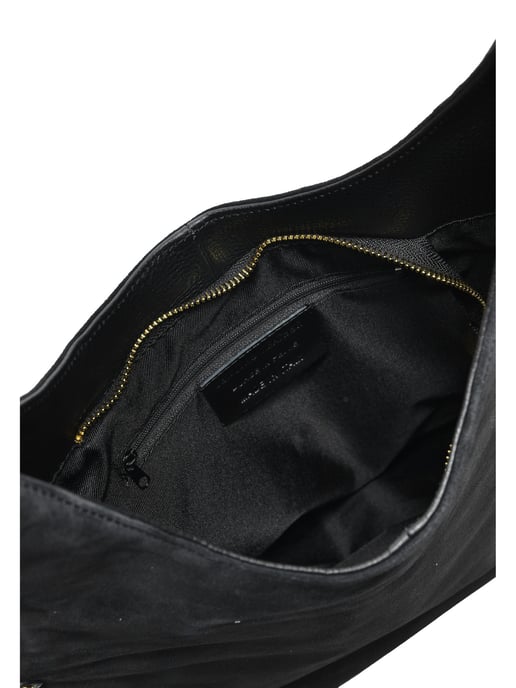 Luisa Vannini Schwarz Rindsledertasche - Image 4