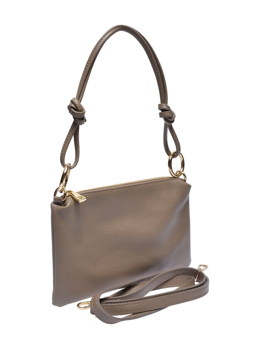Anna Luchini Beige Rindsledertasche - Image 2