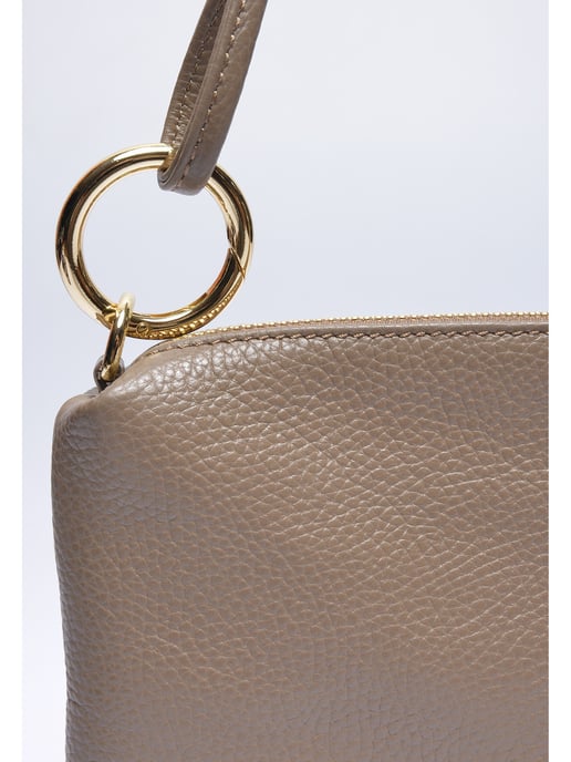 Anna Luchini Beige Rindsledertasche - Image 3