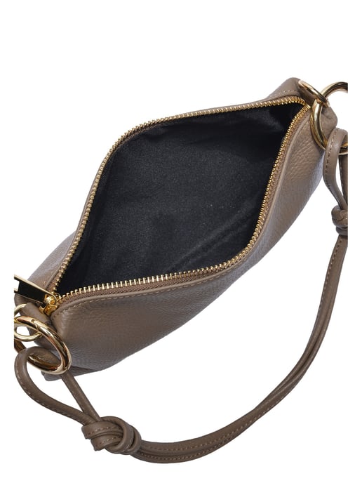 Anna Luchini Beige Rindsledertasche - Image 4