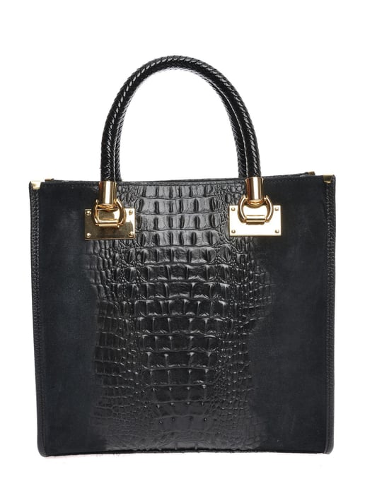 Roberta M Schwarz Rindsledertasche - Image 6