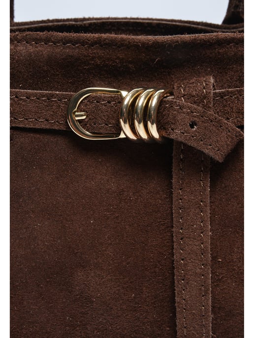 Luisa Vannini Zweifarbig Rindsledertasche - Image 3