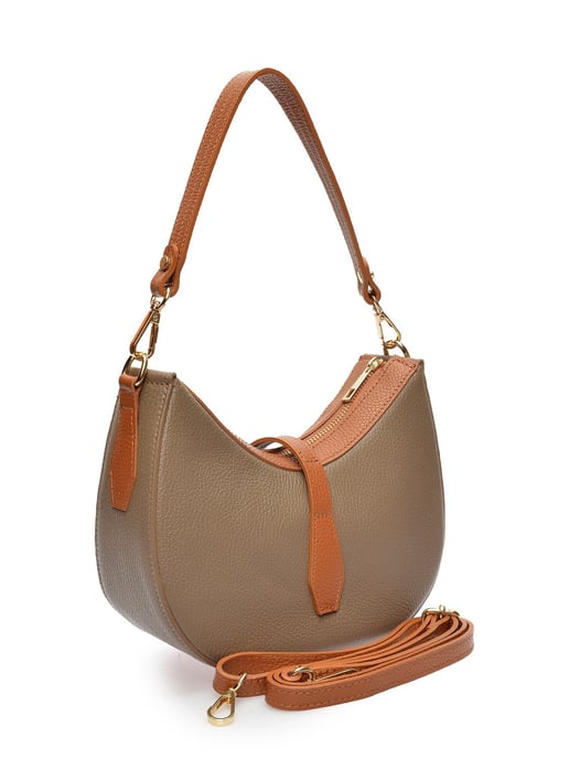 Roberta M Beige Rindsledertasche - Image 2
