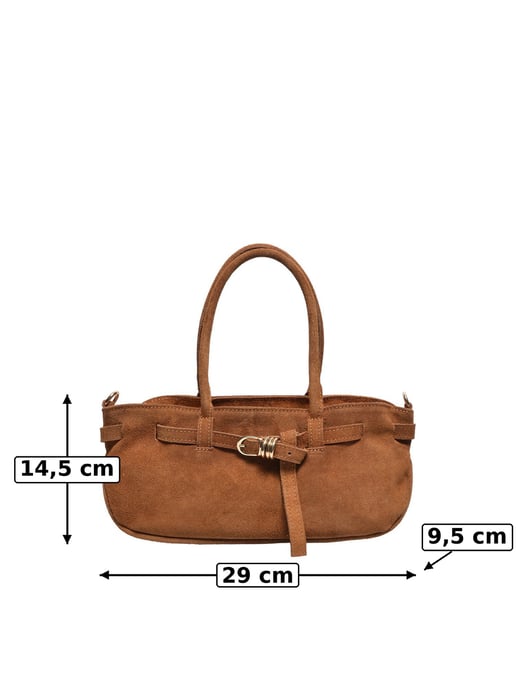 Luisa Vannini COGNAC Rindsledertasche - Image 5