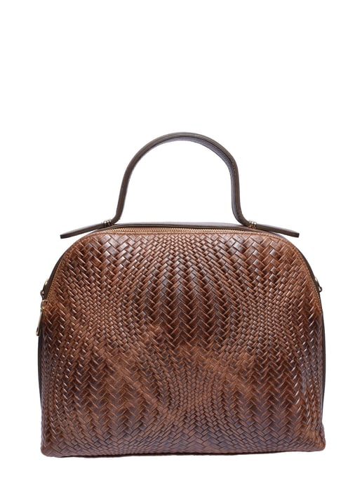 Isabella Rhea Kastanienbraun Rindsledertasche - Image 1