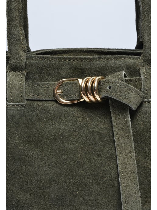 Luisa Vannini Grün Rindsledertasche - Image 3