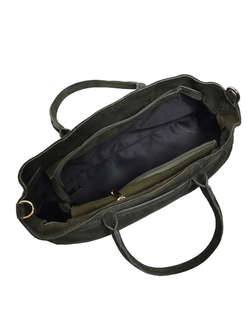 Luisa Vannini Grün Rindsledertasche - Image 4