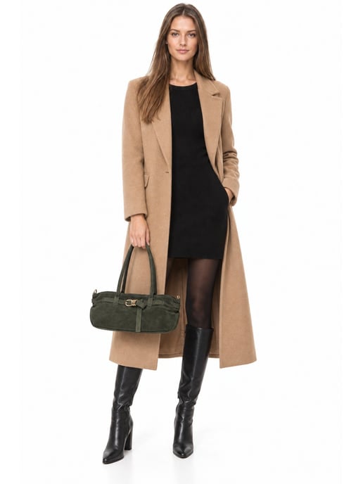Luisa Vannini Grün Rindsledertasche - Image 6