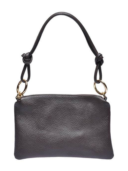 Anna Luchini Kastanienbraun Rindsledertasche - Image 1