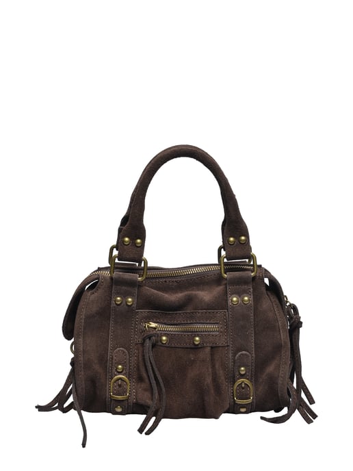 Luisa Vannini Zweifarbig Rindsledertasche - Image 1