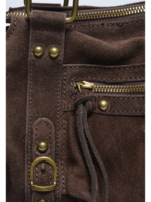 Luisa Vannini Zweifarbig Rindsledertasche - Image 3