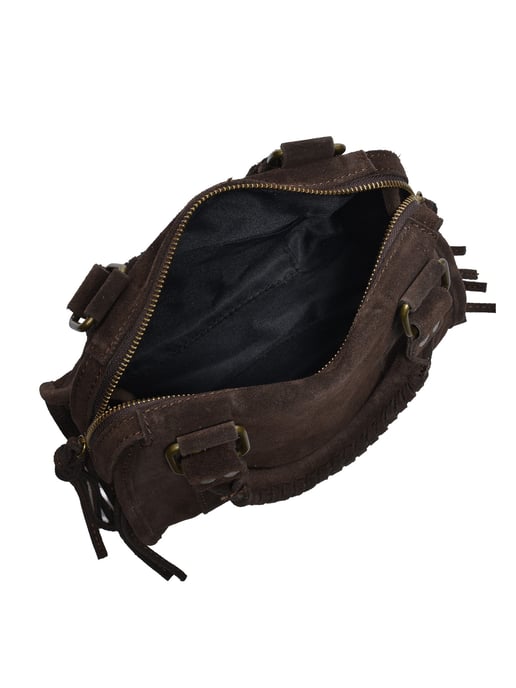 Luisa Vannini Zweifarbig Rindsledertasche - Image 4