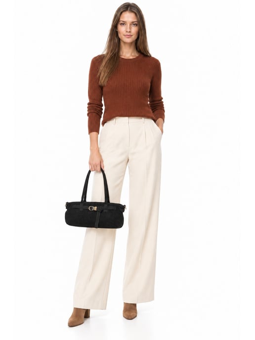 Luisa Vannini SCHWARZ Rindsledertasche - Image 6