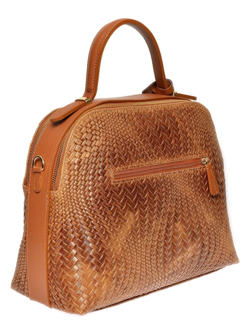 Isabella Rhea Braun Rindsledertasche - Image 2