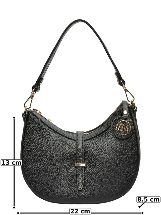 Roberta M Schwarz Rindsledertasche - Image 6