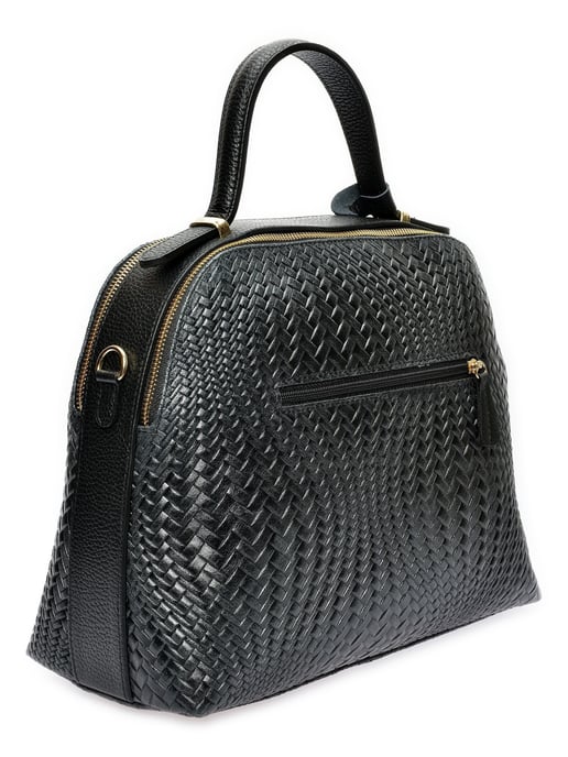 Isabella Rhea Schwarz Rindsledertasche - Image 2