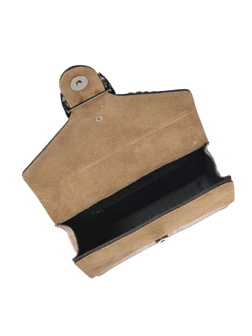 Roberta M Beige Rindsledertasche - Image 4