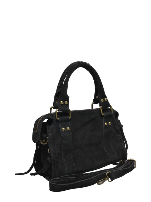 Luisa Vannini SCHWARZ Rindsledertasche - Image 2