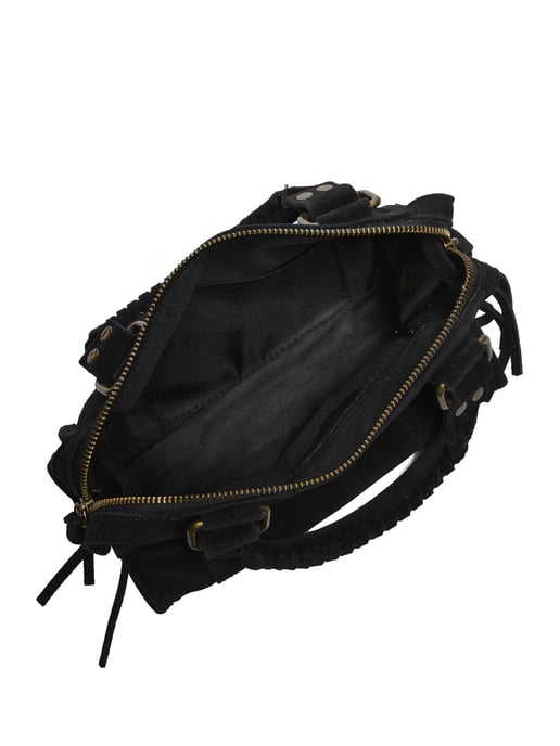 Luisa Vannini SCHWARZ Rindsledertasche - Image 4