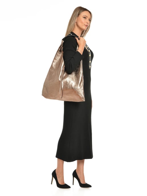 Isabella Rhea Bronze Rindsledertasche - Image 5