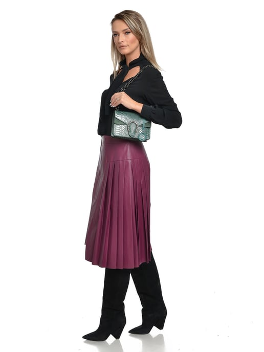 Roberta M Grün Rindsledertasche - Image 5